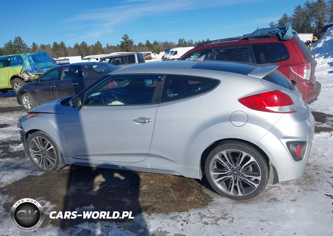 2016 Hyundai Veloster Turbo VIN:KMHTC6AE5GU264802 - 15