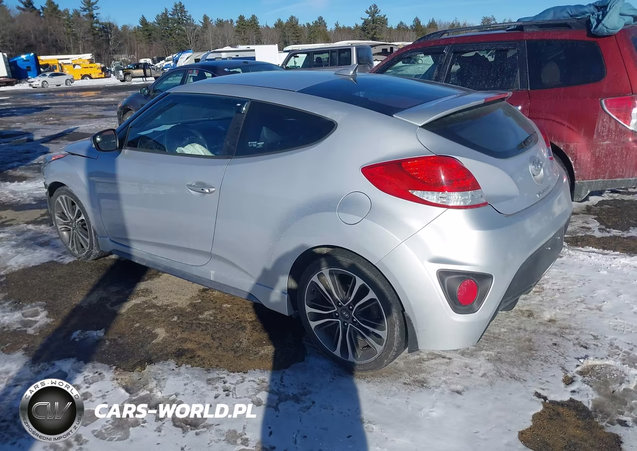 2016 Hyundai Veloster Turbo VIN:KMHTC6AE5GU264802 - 3
