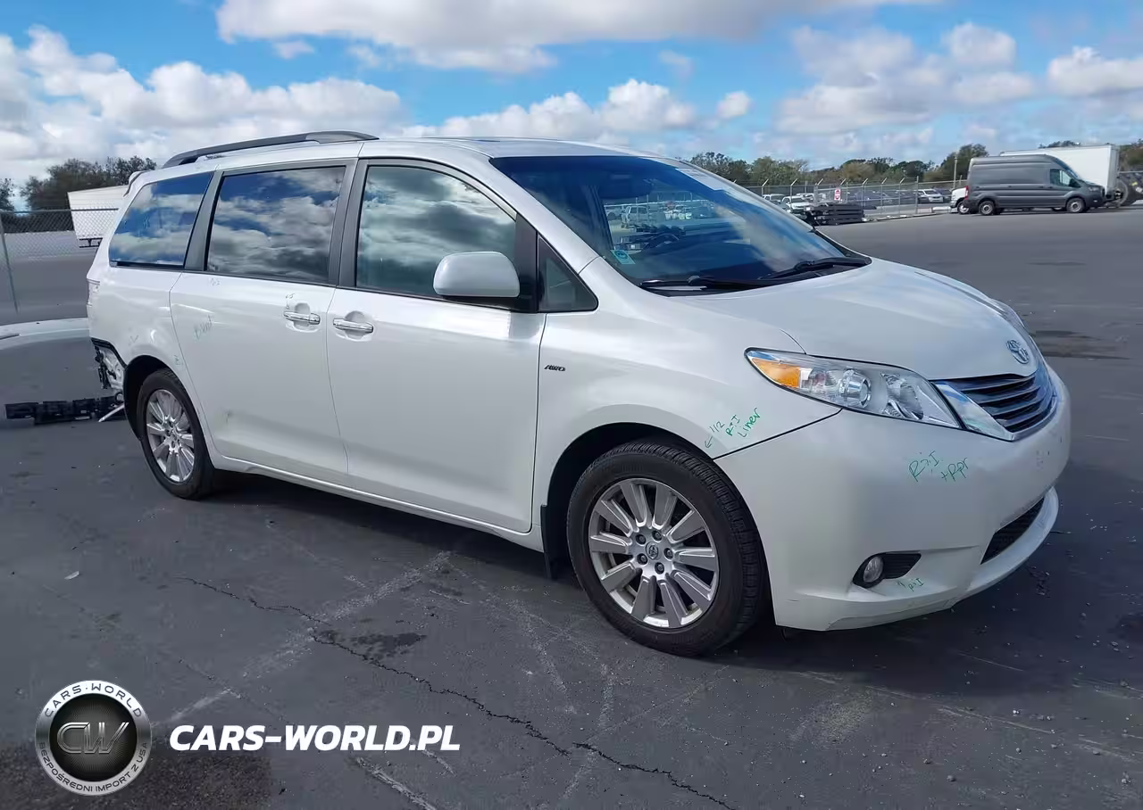 2017 Toyota Sienna Xle 7 Passenger