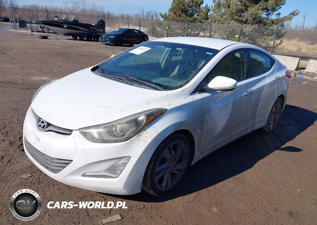 2014 Hyundai Elantra Limited VIN:5NPDH4AE7EH511095 - 2