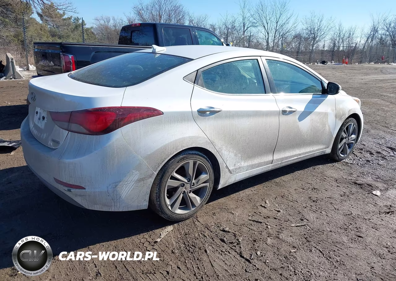 2014 Hyundai Elantra Limited VIN:5NPDH4AE7EH511095 - 4