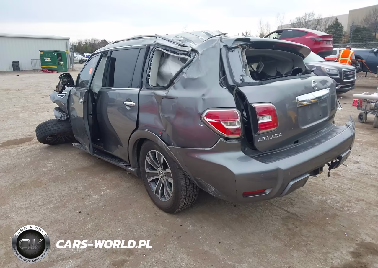 2019 Nissan Armada Sl VIN:JN8AY2NDXK9094167 - 3