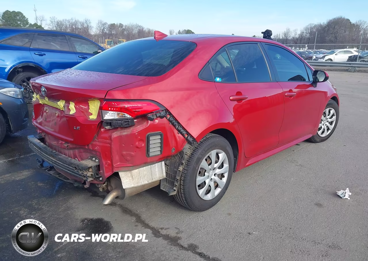 2020 Toyota Corolla Le VIN:JTDEPRAE7LJ102880 - 4