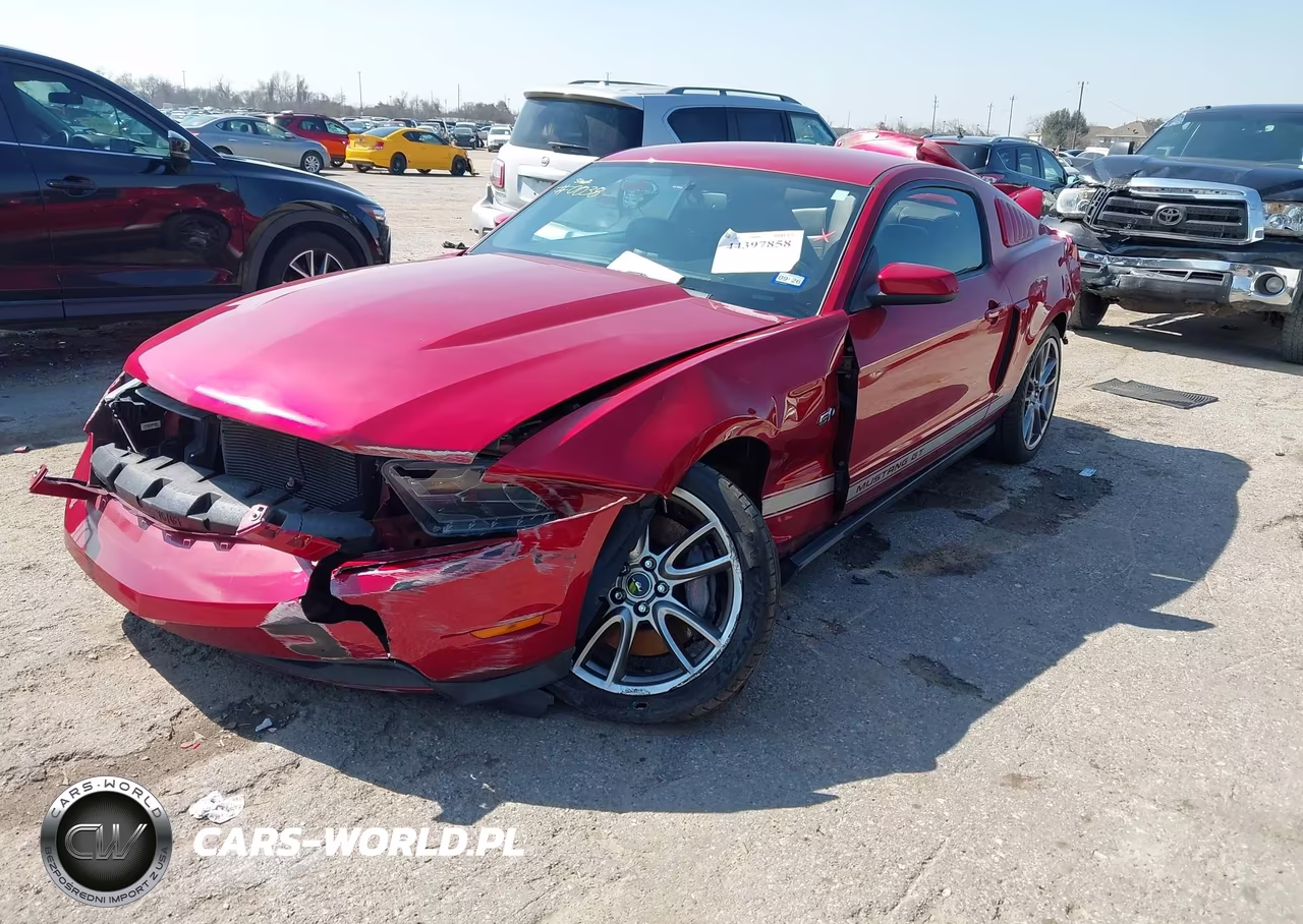 2012 Ford Mustang Gt Premium VIN:1ZVBP8CF1C5206208 - 2