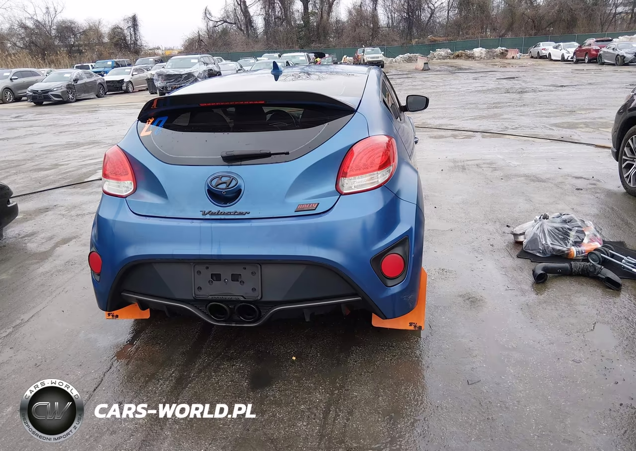 2016 Hyundai Veloster Turbo Rally Edition VIN:KMHTC6AE2GU251165 - 16