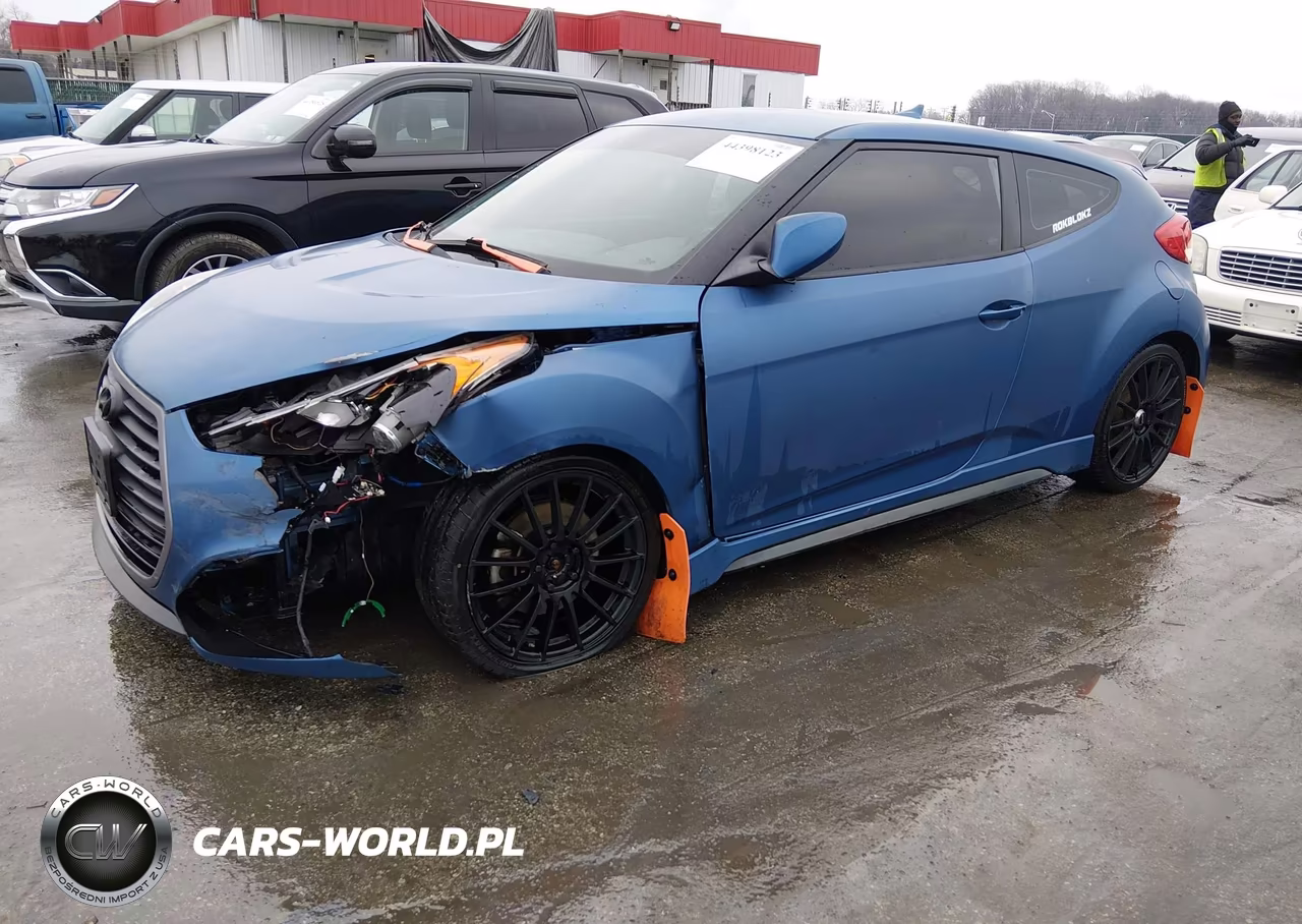 2016 Hyundai Veloster Turbo Rally Edition VIN:KMHTC6AE2GU251165 - 2