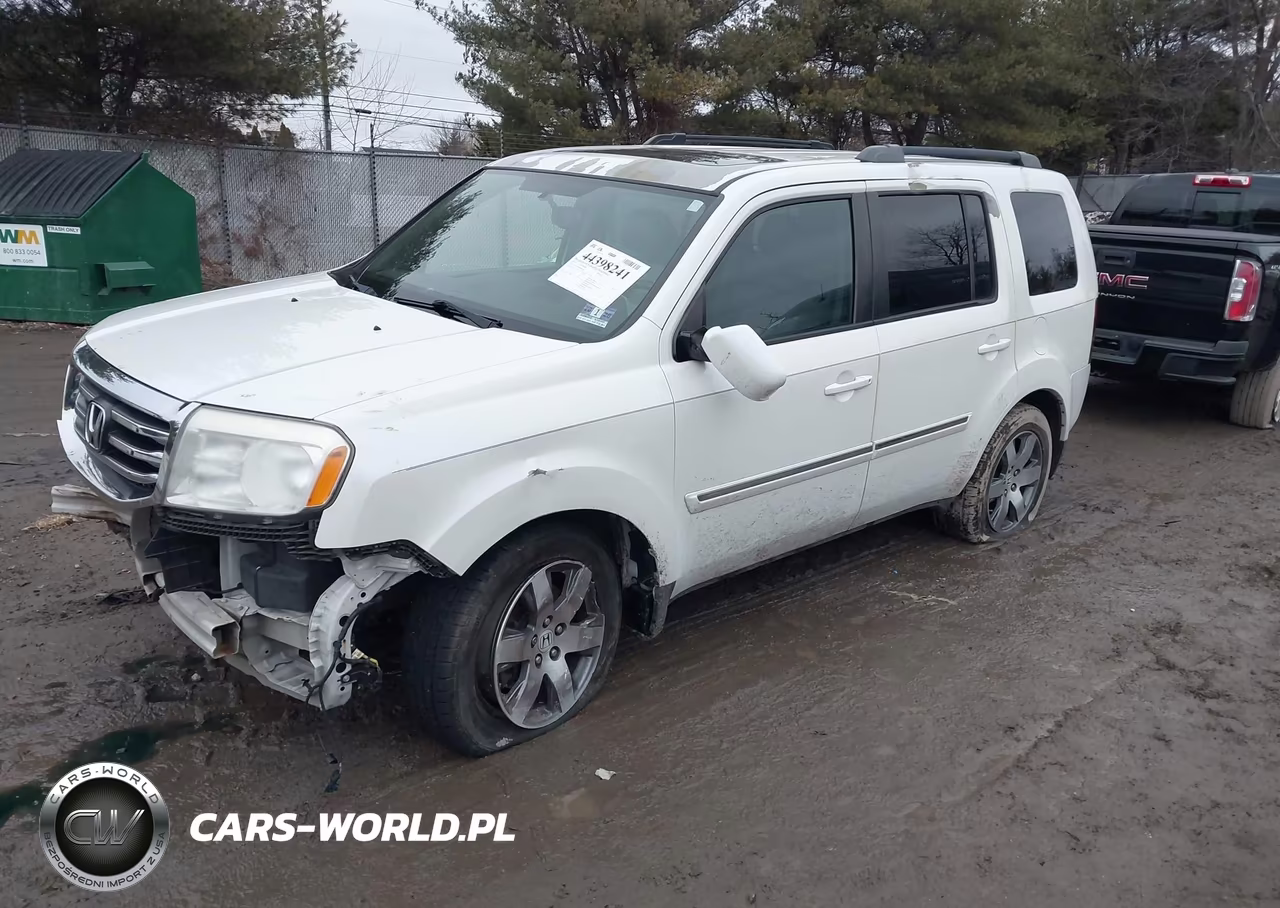 2015 Honda Pilot Touring VIN:5FNYF4H94FB046128 - 2