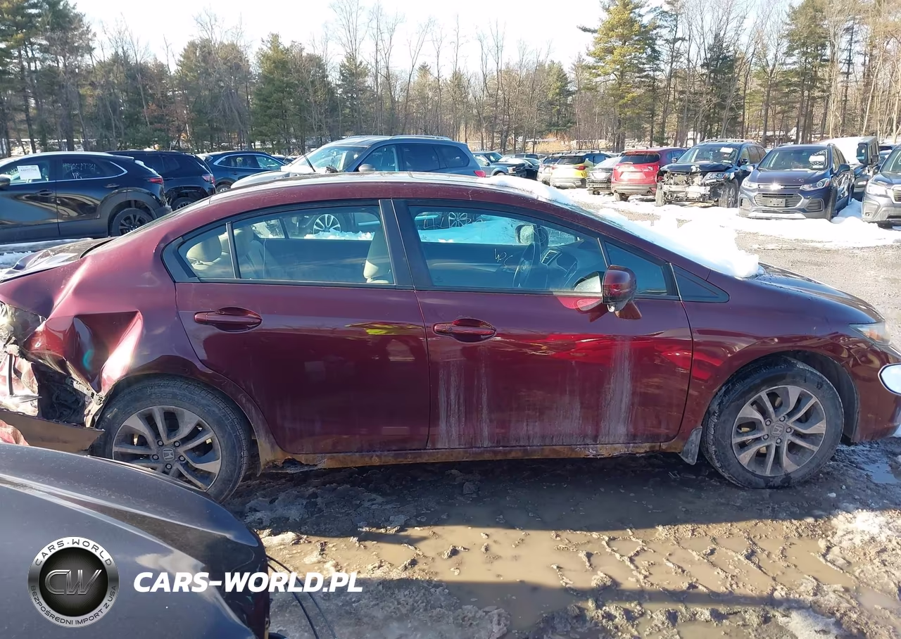 2014 Honda Civic Ex VIN:19XFB2F88EE208655 - 13