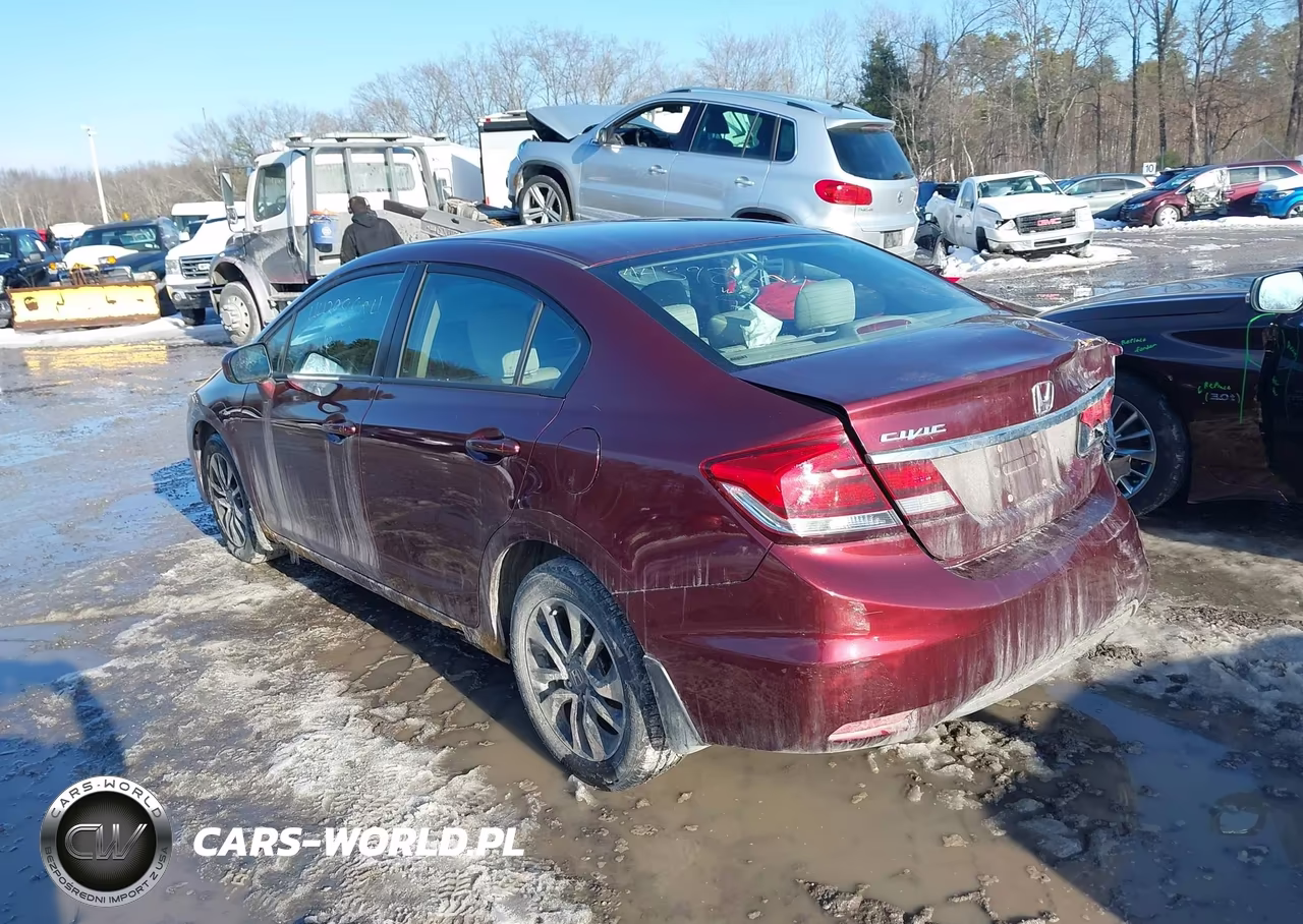 2014 Honda Civic Ex VIN:19XFB2F88EE208655 - 3