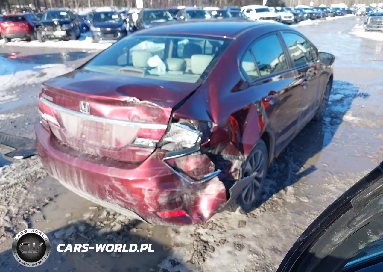2014 Honda Civic Ex VIN:19XFB2F88EE208655 - 4