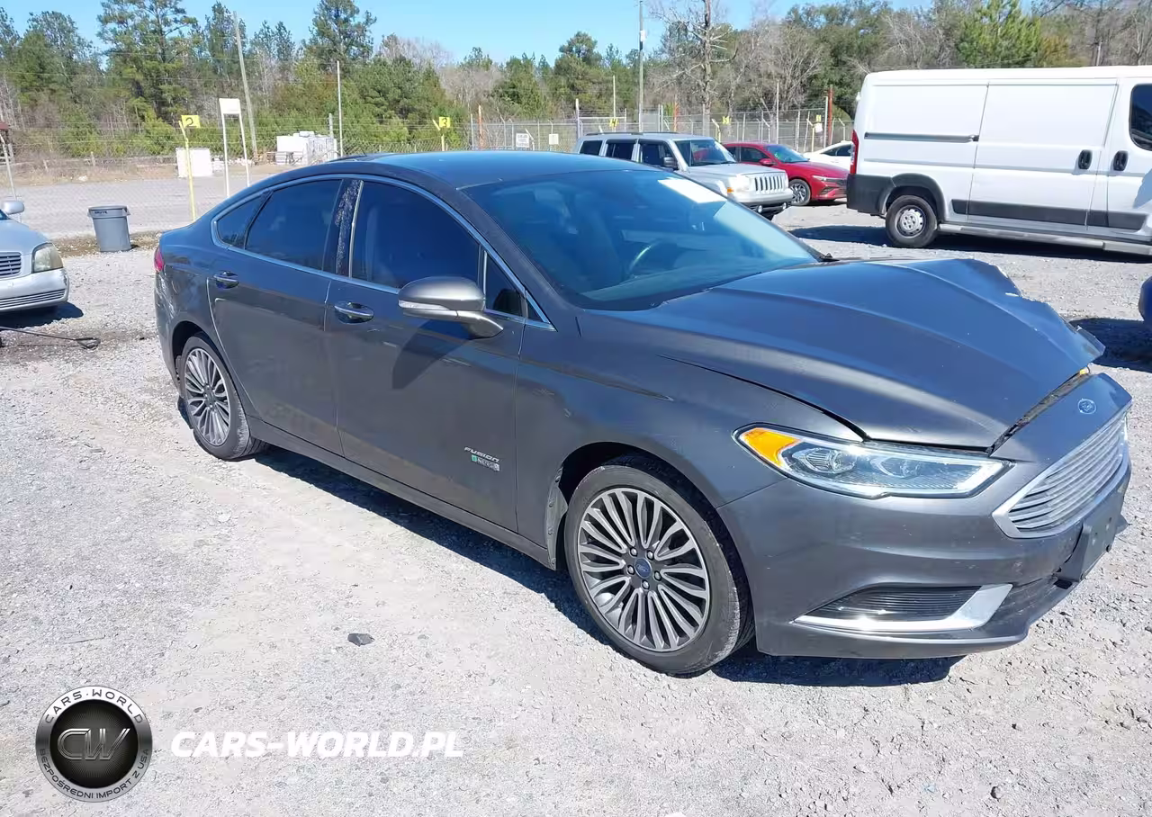 2018 Ford Fusion Energi Se Luxury