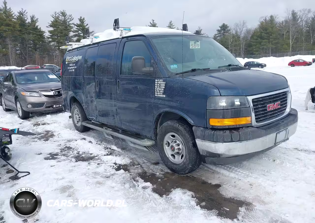 2022 GMC Savana Cargo Rwd 2500 Regular Wheelbase Work Van
