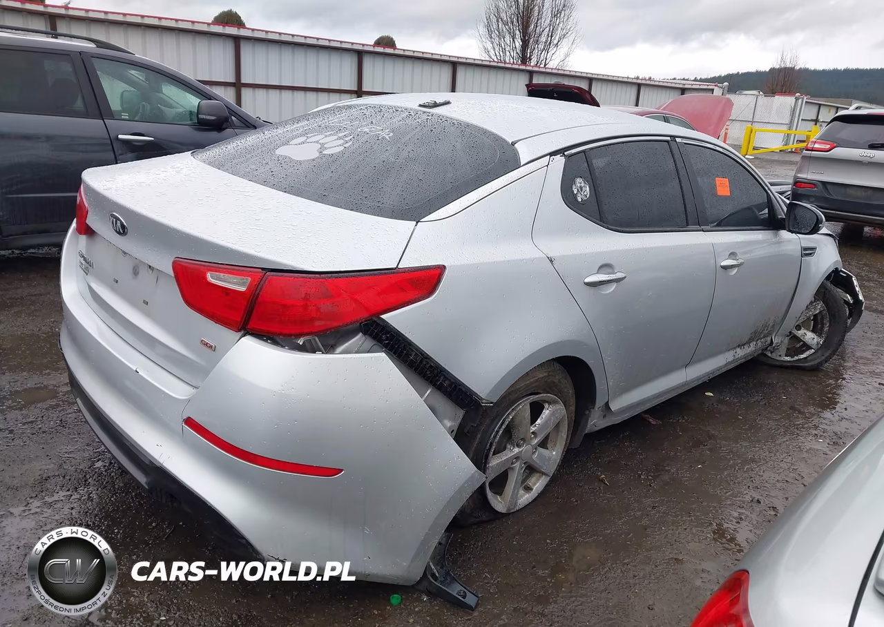 2014 Kia Optima Lx VIN:5XXGM4A76EG338420 - 4