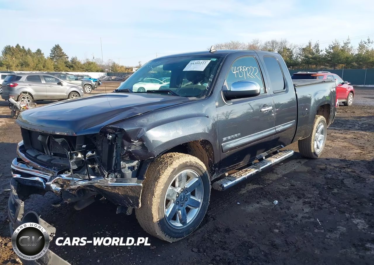 2013 GMC Sierra 1500 Sle VIN:1GTR2VE74DZ192352 - 2
