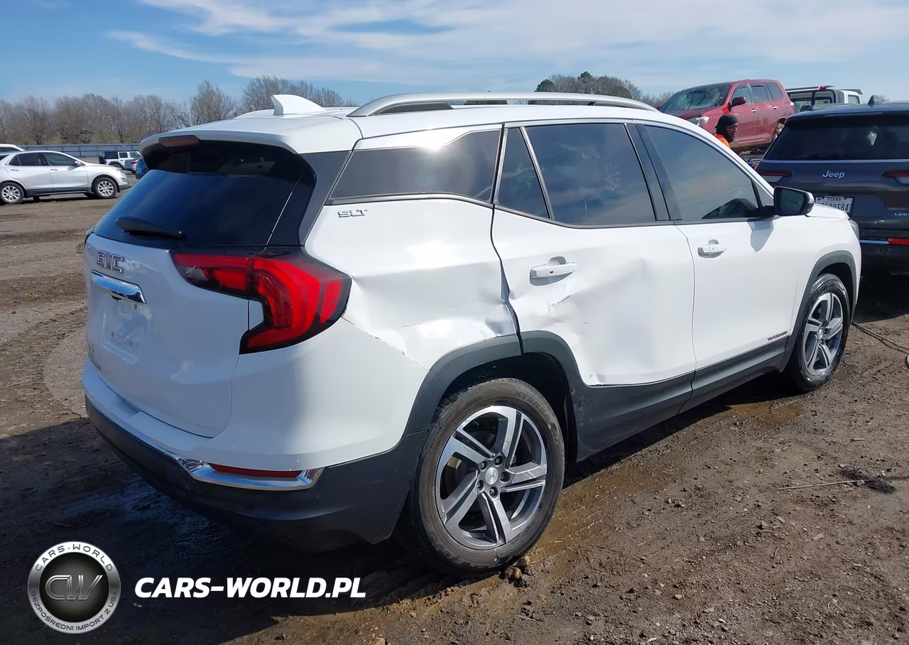 2020 GMC Terrain Fwd Slt VIN:3GKALPEV0LL338681 - 4