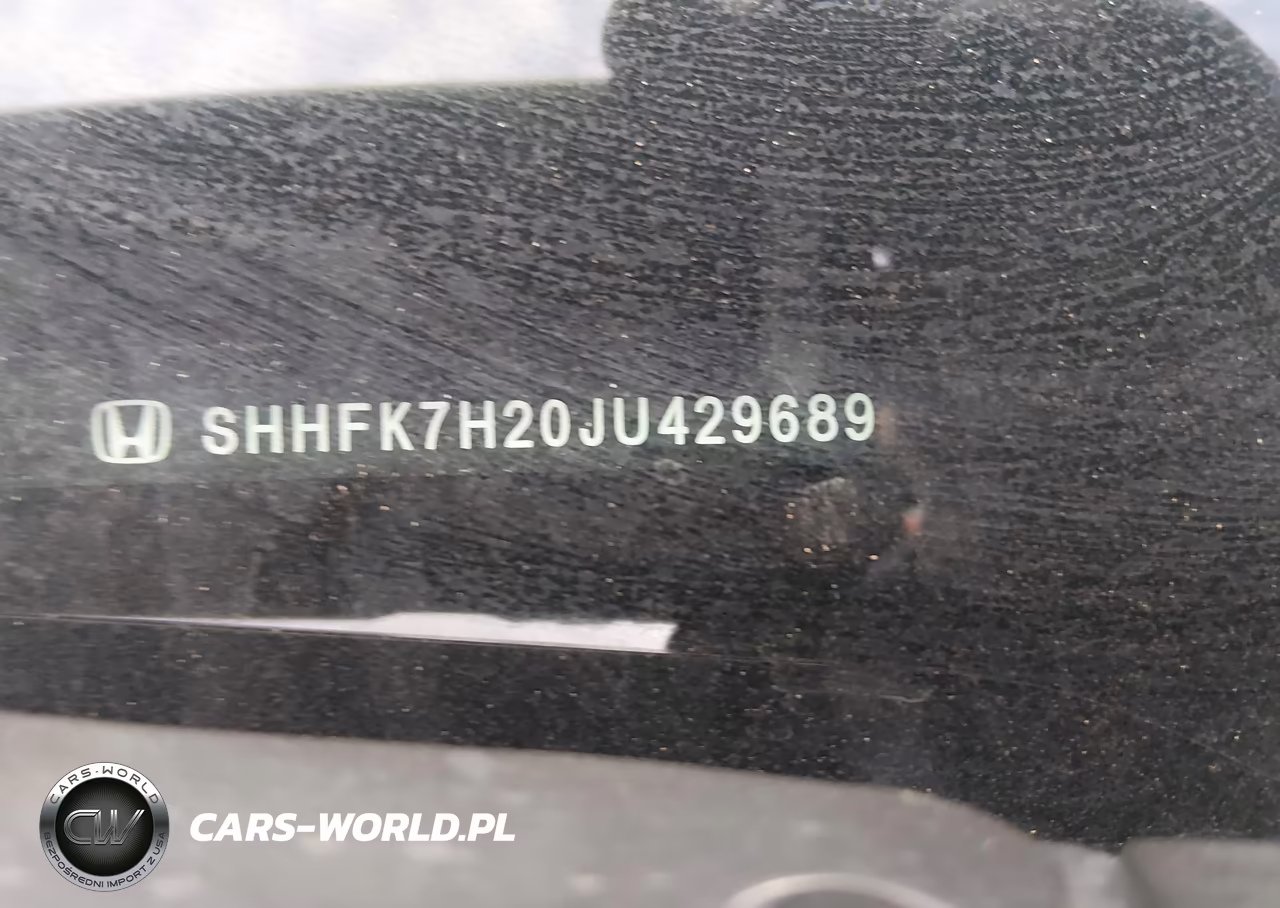 2018 Honda Civic Lx VIN:SHHFK7H20JU429689 - 9