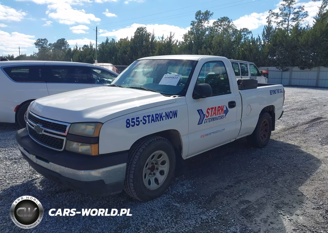 2006 Chevrolet Silverado 1500 Work Truck VIN:3GCEC14X46G256186 - 2