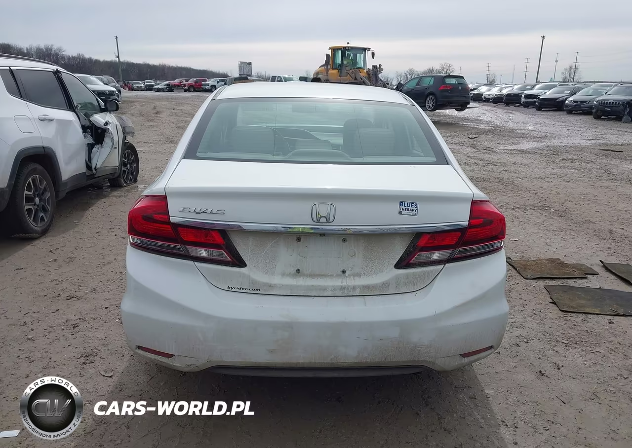 2015 Honda Civic Lx VIN:19XFB2F52FE037411 - 17