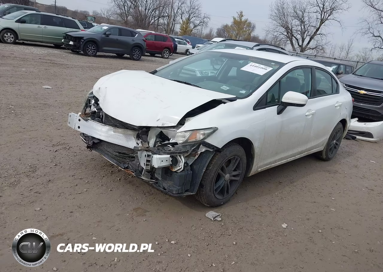 2015 Honda Civic Lx VIN:19XFB2F52FE037411 - 2