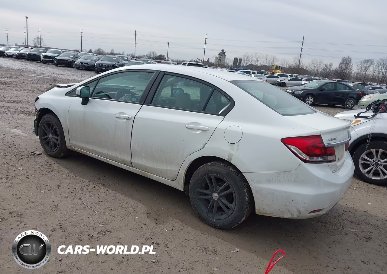 2015 Honda Civic Lx VIN:19XFB2F52FE037411 - 3