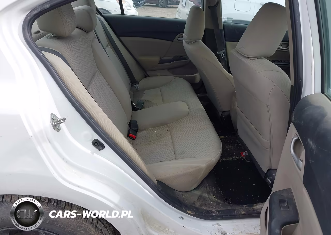 2015 Honda Civic Lx VIN:19XFB2F52FE037411 - 8