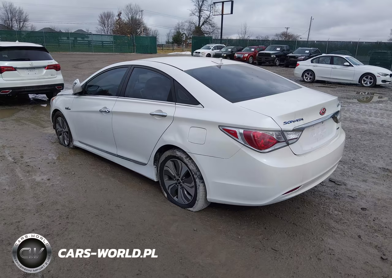 2013 Hyundai Sonata Hybrid Limited VIN:KMHEC4A4XDA092655 - 3