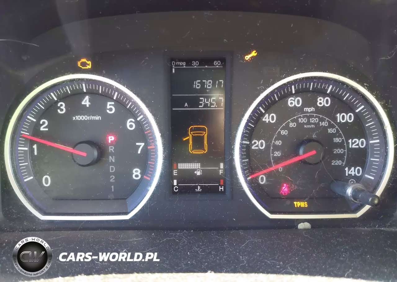 2007 Honda Cr-V Lx VIN:JHLRE48387C009524 - 7