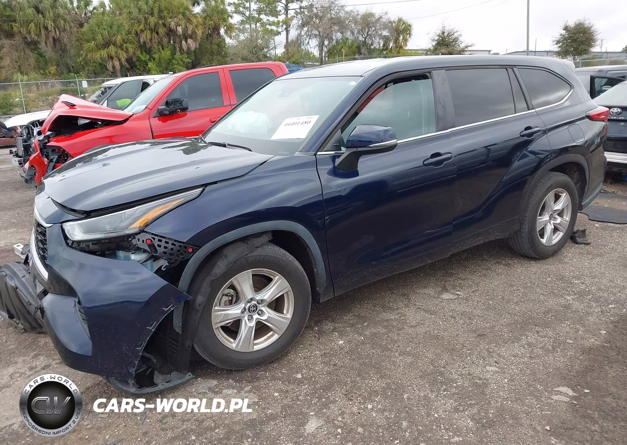 2023 Toyota Highlander Le VIN:5TDKDRAH1PS042352 - 2