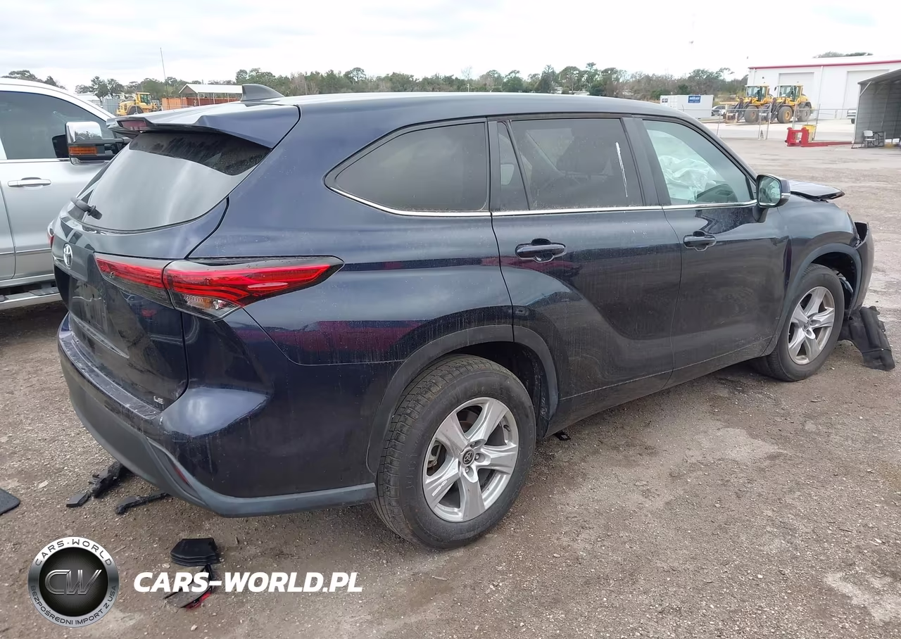 2023 Toyota Highlander Le VIN:5TDKDRAH1PS042352 - 4
