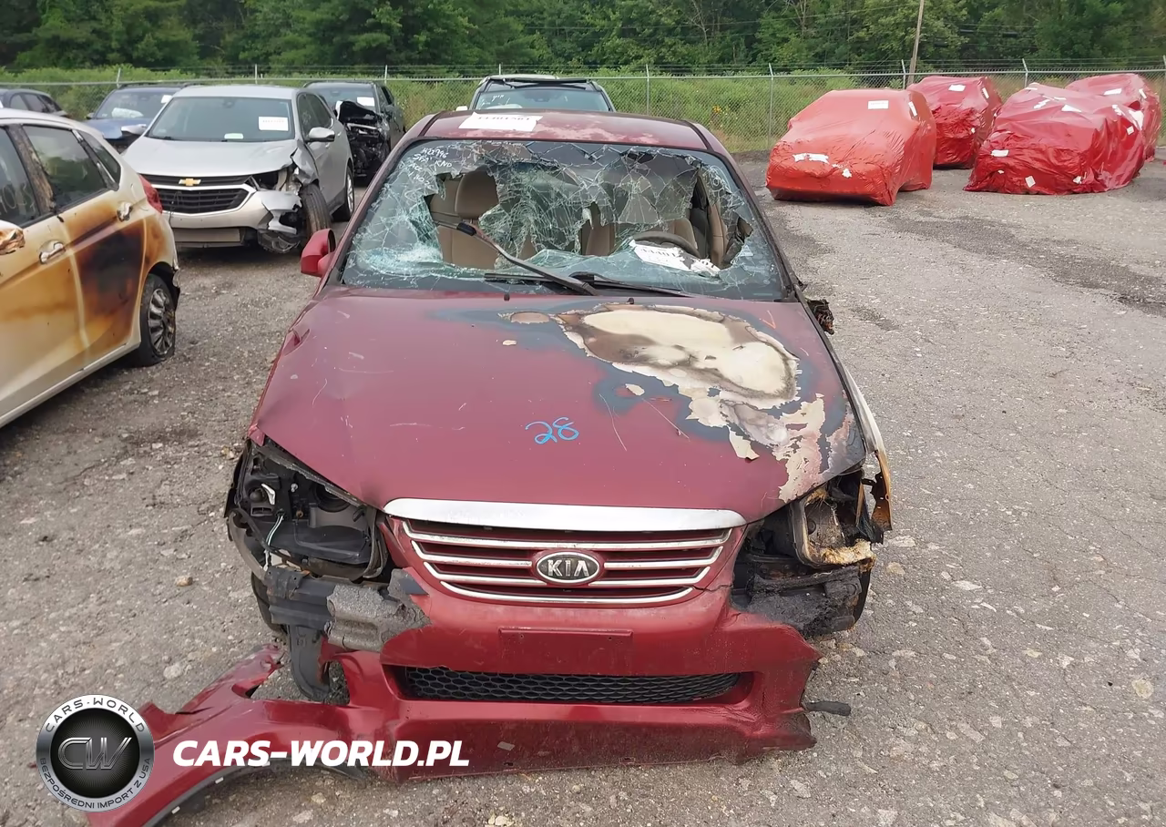 2007 Kia Spectra Ex VIN:KNAFE122875433222 - 12