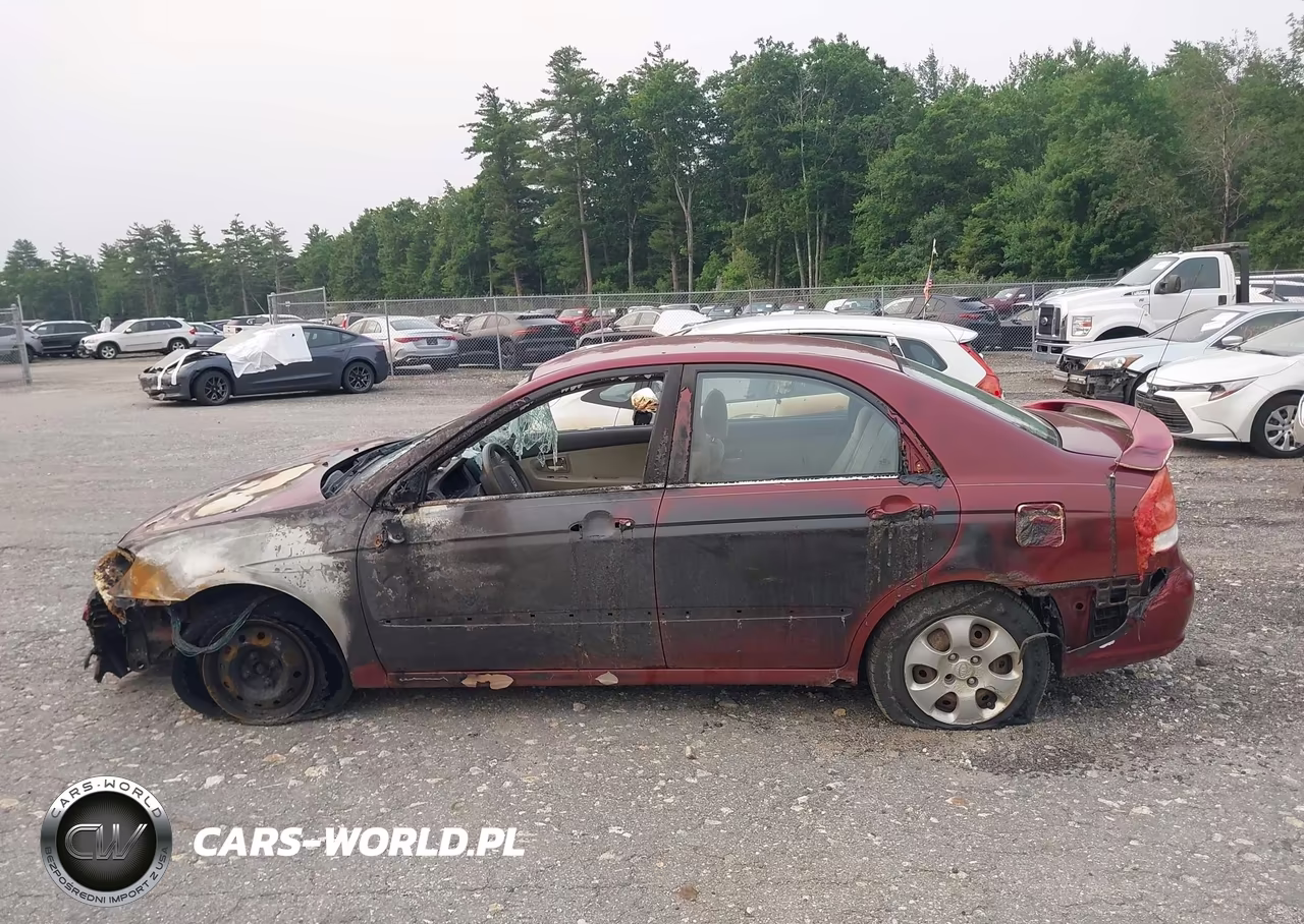 2007 Kia Spectra Ex VIN:KNAFE122875433222 - 14