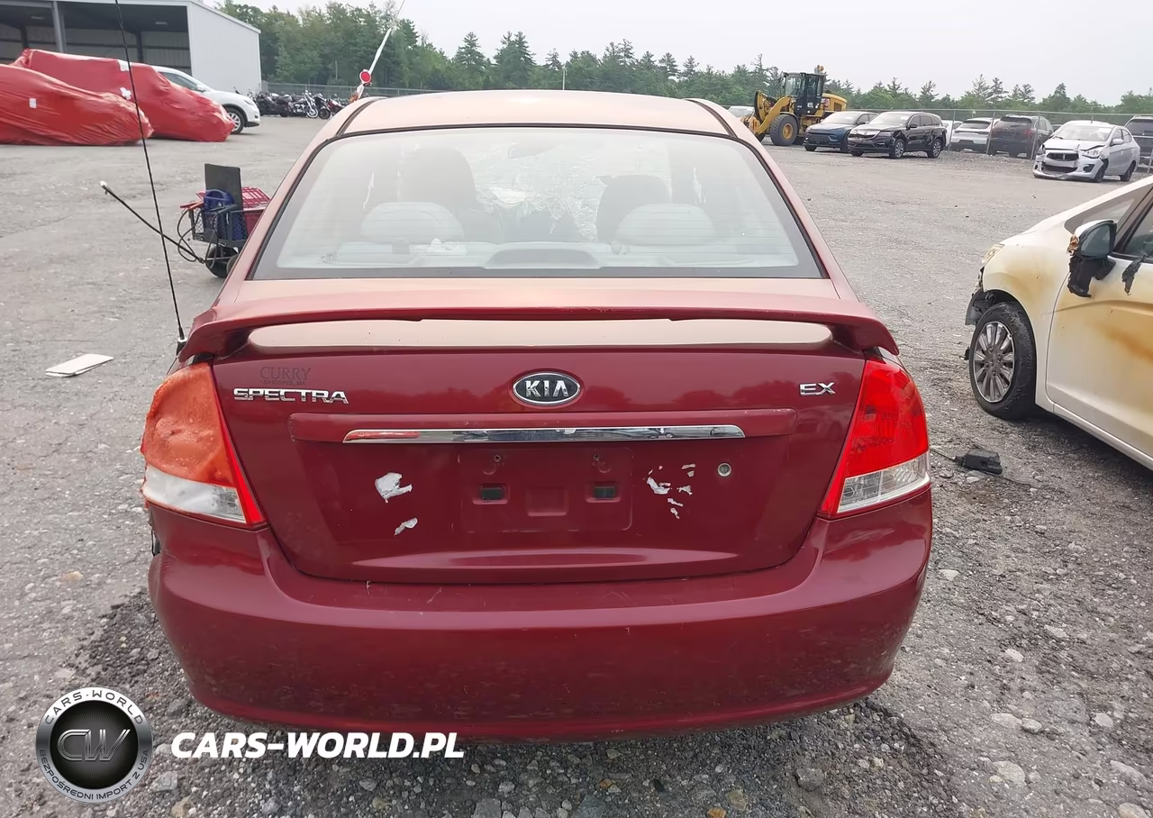2007 Kia Spectra Ex VIN:KNAFE122875433222 - 16