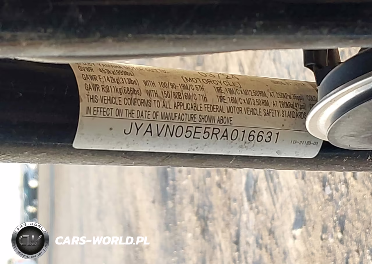 2024 Yamaha Xvs950 Cud VIN:JYAVN05E5RA016631 - 10