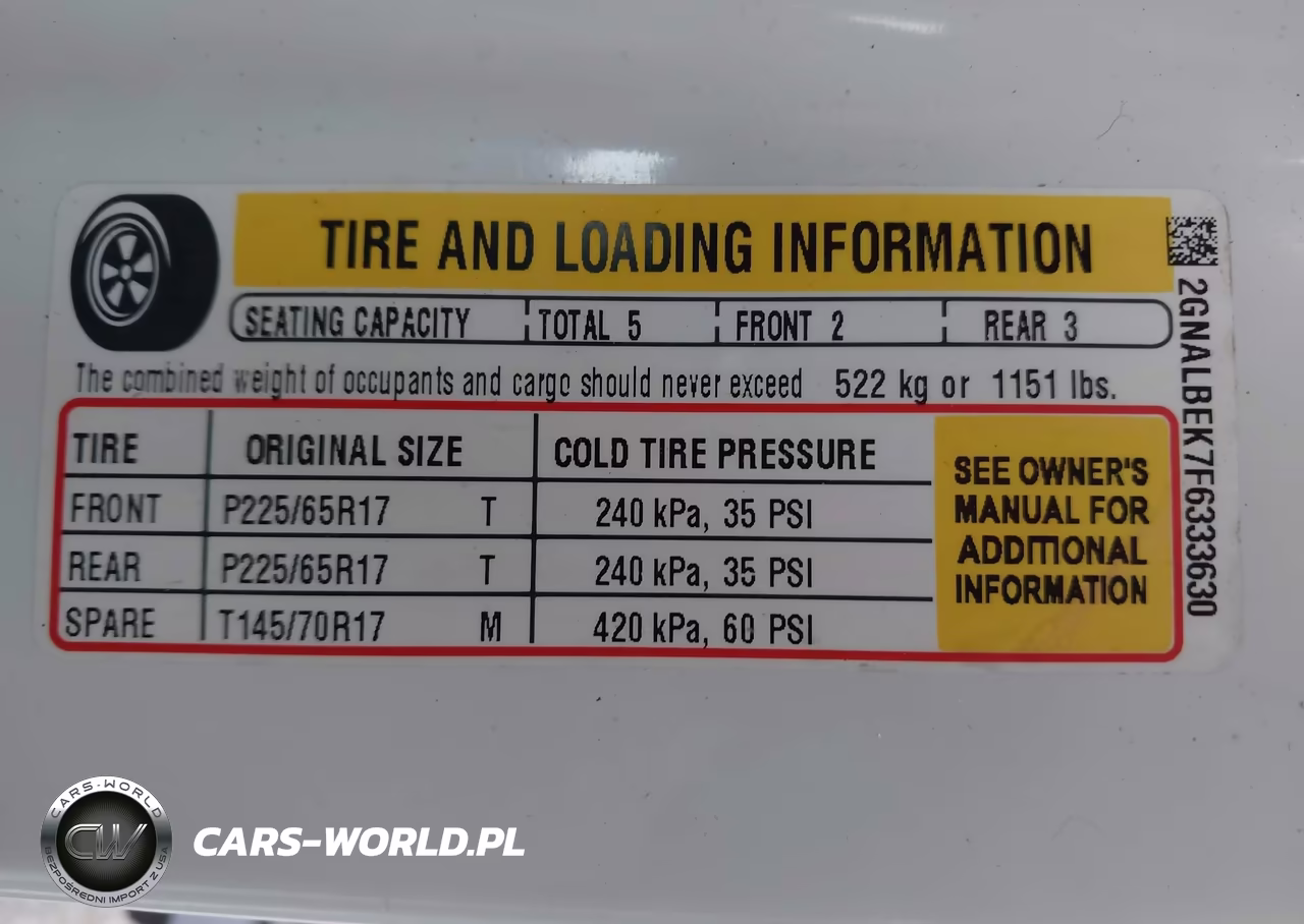 2015 Chevrolet Equinox 1Lt VIN:2GNALBEK7F6333630 - 9