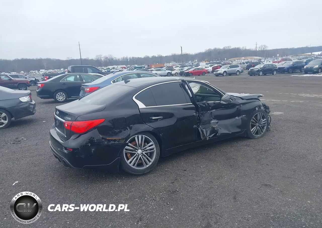 2017 Infiniti Q50 3.0T Sport VIN:JN1EV7AR2HM832198 - 4