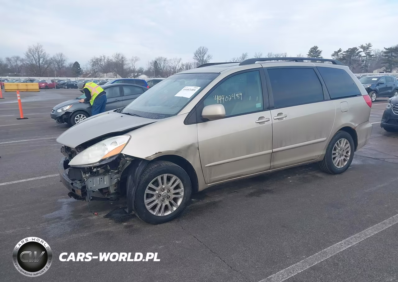 2008 Toyota Sienna Xle VIN:5TDZK22C68S207487 - 2
