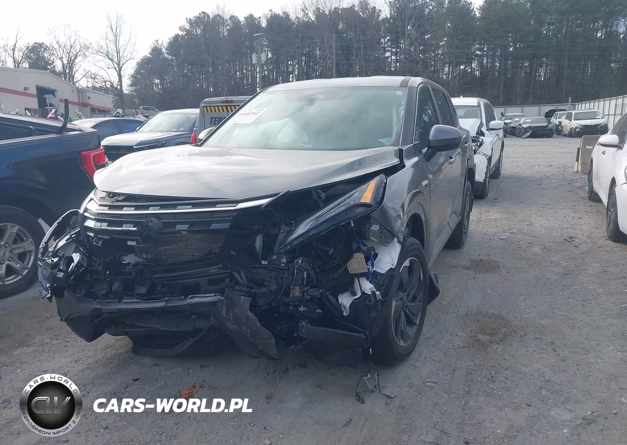 2025 Nissan Rogue Sv Fwd VIN:5N1BT3BAXSC860122 - 2