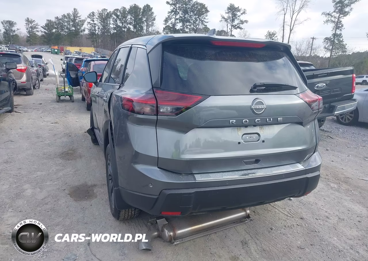 2025 Nissan Rogue Sv Fwd VIN:5N1BT3BAXSC860122 - 3
