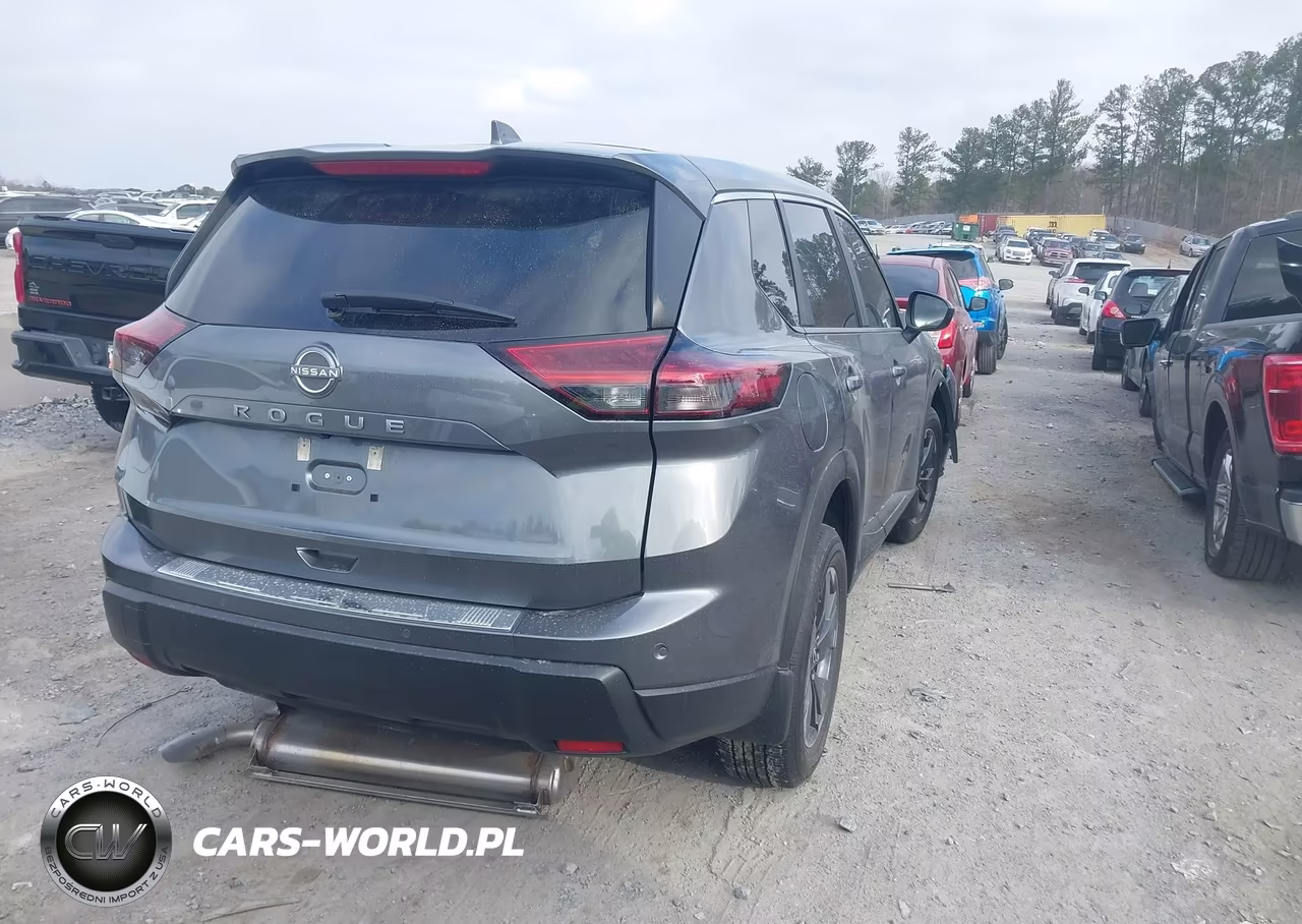 2025 Nissan Rogue Sv Fwd VIN:5N1BT3BAXSC860122 - 4
