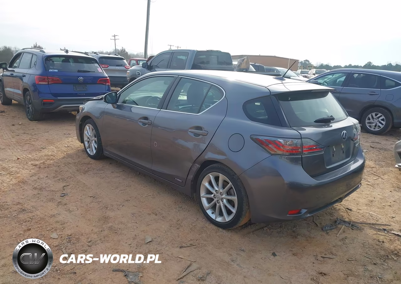 2012 Lexus Ct 200H Premium VIN:JTHKD5BHXC2121400 - 3