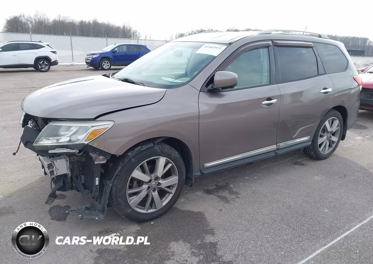 2014 Nissan Pathfinder Platinum VIN:5N1AR2MM7EC662713 - 2