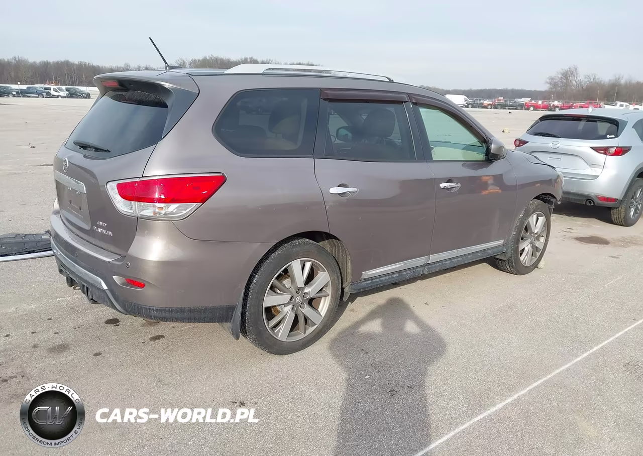 2014 Nissan Pathfinder Platinum VIN:5N1AR2MM7EC662713 - 4