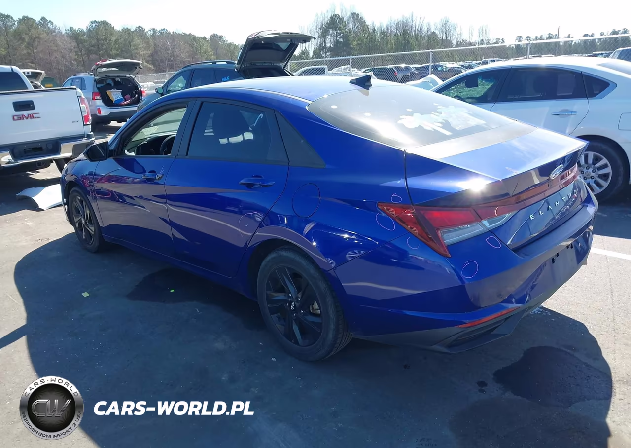 2021 Hyundai Elantra Sel VIN:KMHLM4AG0MU131119 - 3