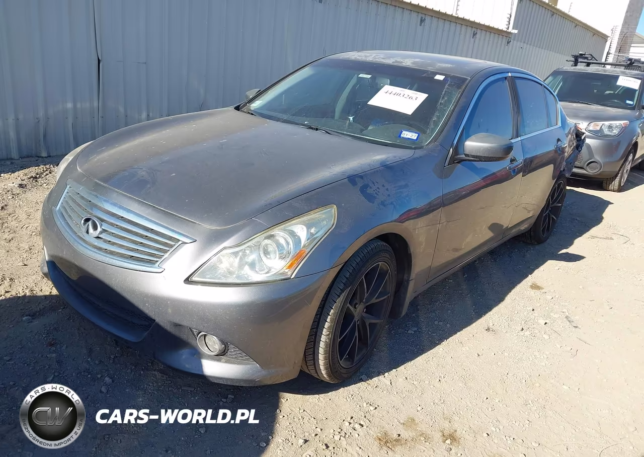 2012 Infiniti G37 Journey VIN:JN1CV6AP6CM627718 - 2