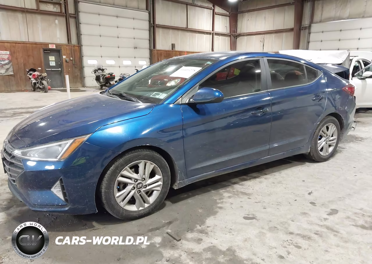 2019 Hyundai Elantra Sel VIN:5NPD84LFXKH414913 - 2