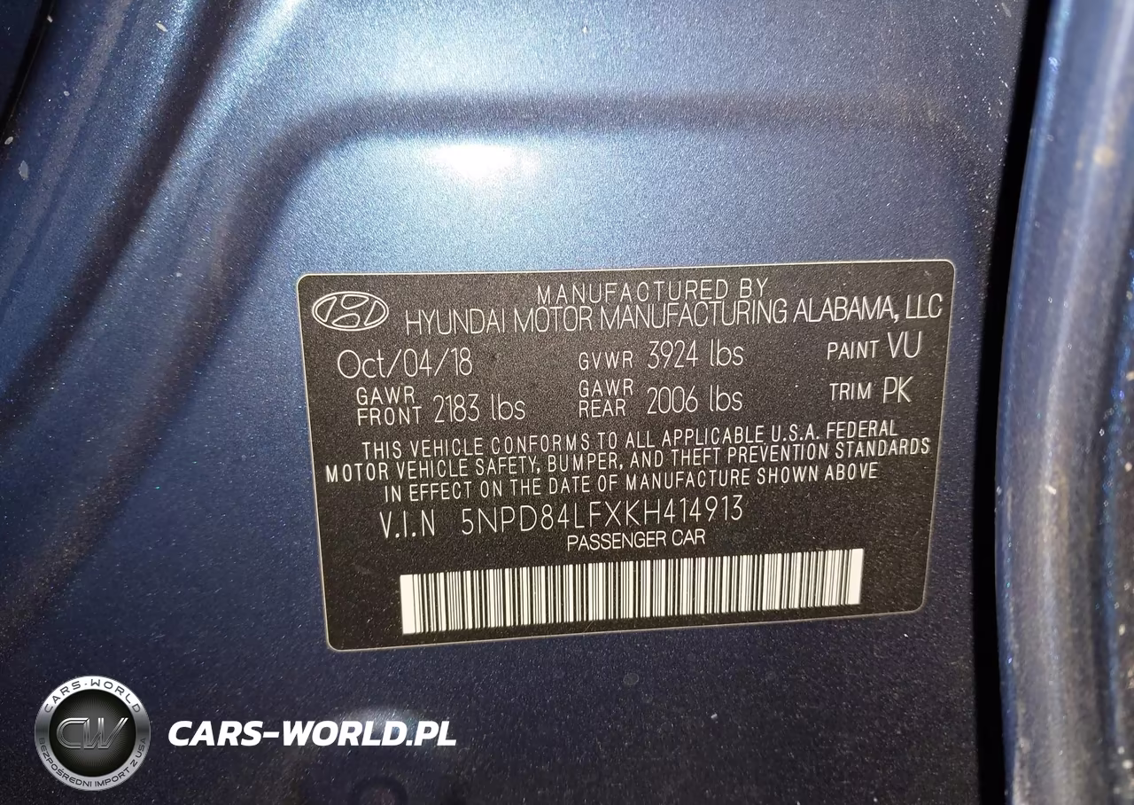 2019 Hyundai Elantra Sel VIN:5NPD84LFXKH414913 - 9