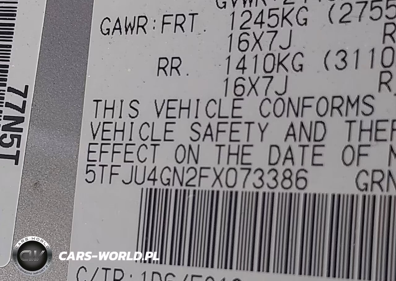 2015 Toyota Tacoma Prerunner V6 VIN:5TFJU4GN2FX073386 - 9