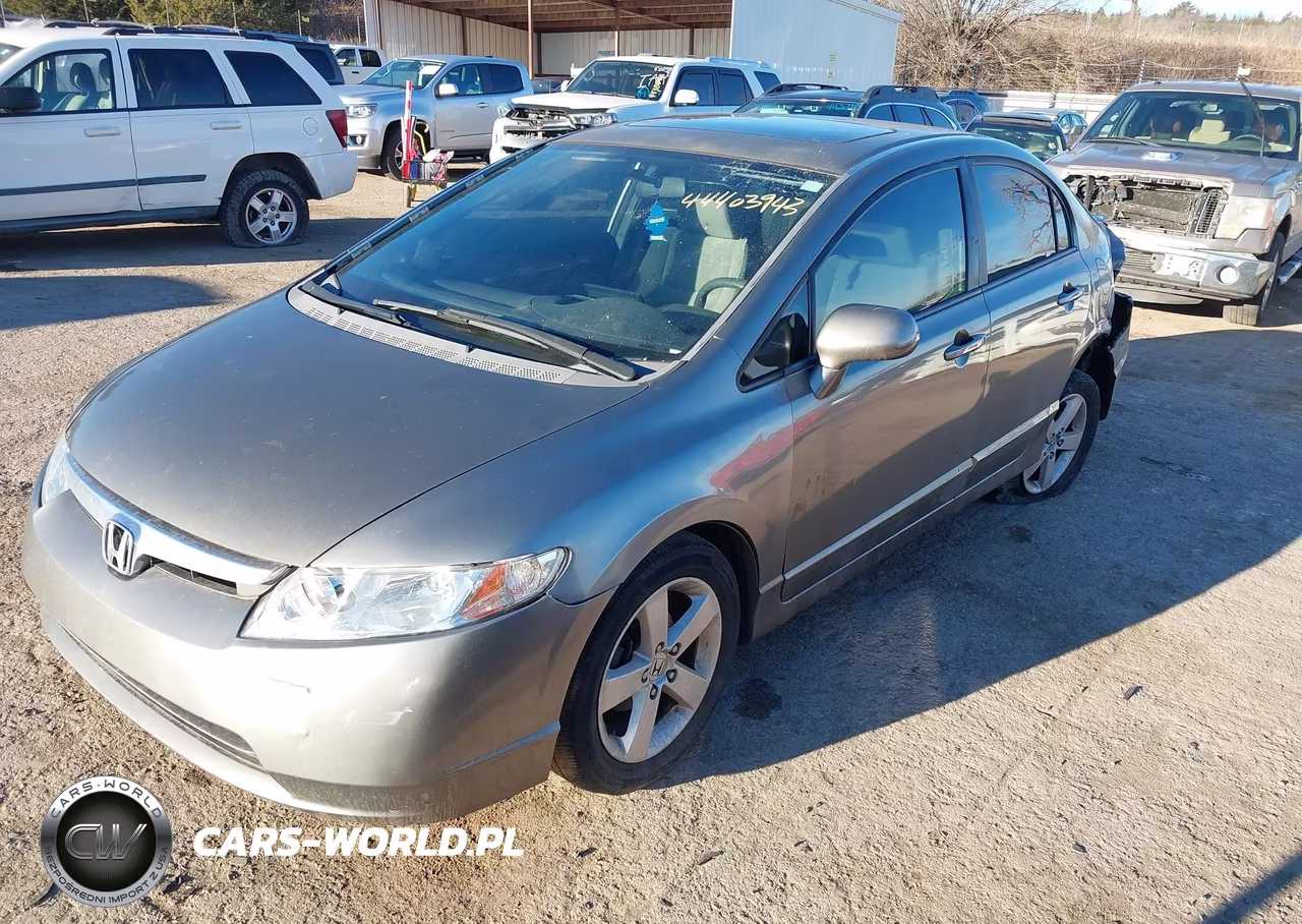 2007 Honda Civic Ex VIN:1HGFA16887L139300 - 2