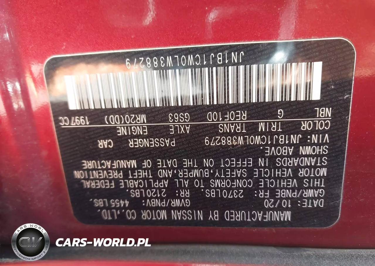 2020 Nissan Rogue Sport Sv Awd Xtronic Cvt VIN:JN1BJ1CW0LW388279 - 9