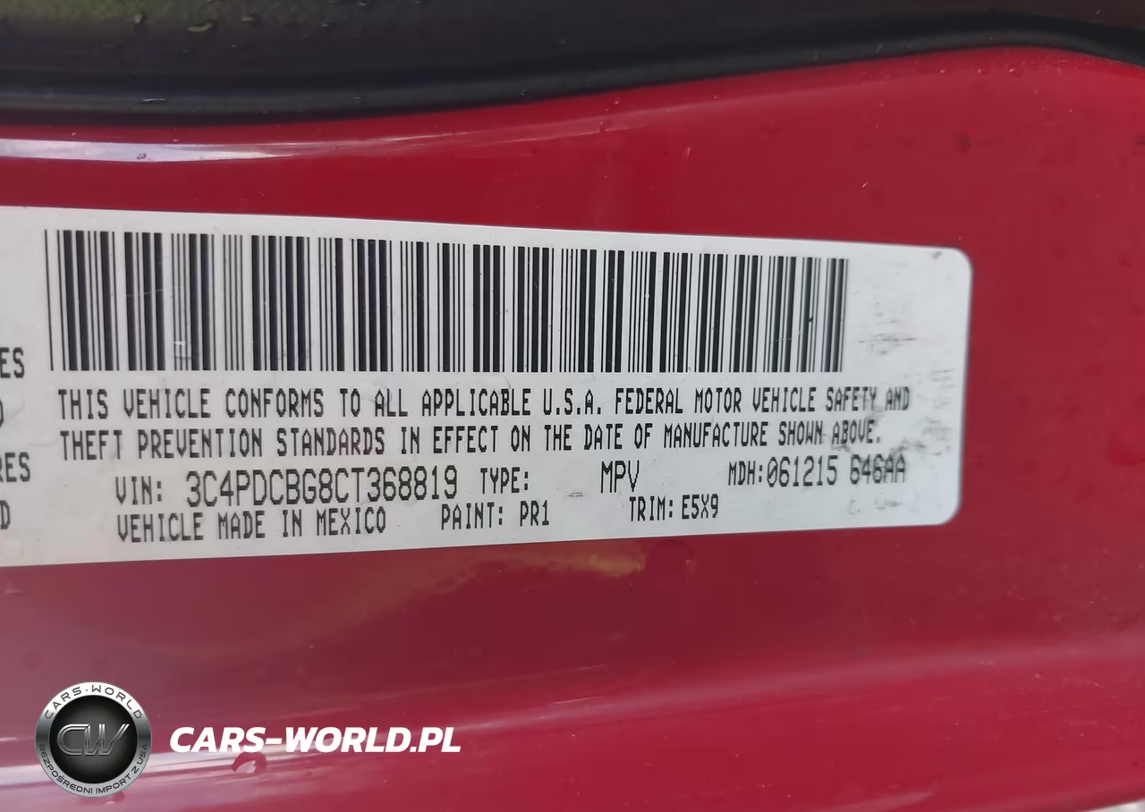 2012 Dodge Journey Sxt VIN:3C4PDCBG8CT368819 - 9